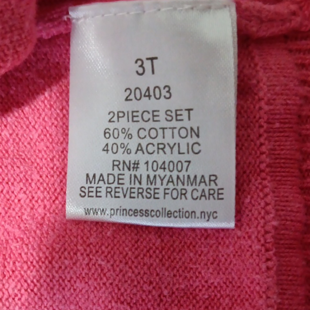 American Princess Fuchsia Ruffle Trim Jacket - Picture 3 of 6